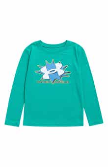 Kids' Retro Logo Long Sleeve Graphic T-Shirt