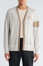 Callaway Colorblock Wool Cardigan
