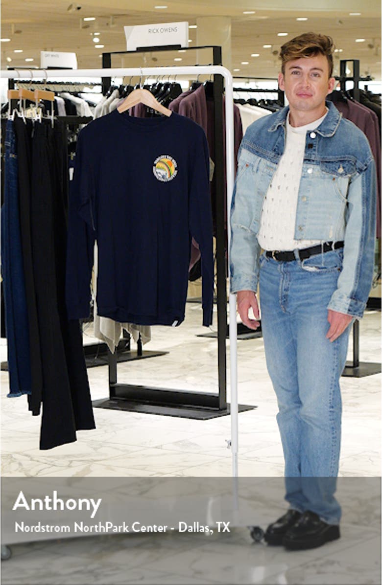 Positive Vibes Scenic Long Sleeve Graphic T-Shirt, sales video thumbnail