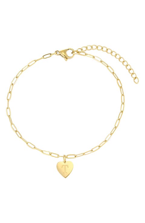 Initial Chain Bracelet