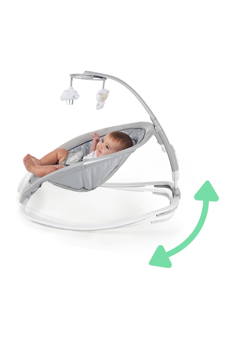 Infant to Toddler Rocker and Baby Bouncer Seat, Alternate, color, Grey