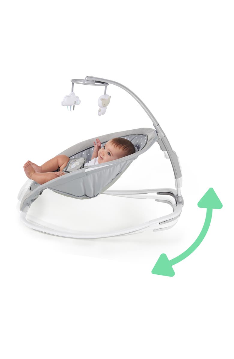 INGENUITY Infant to Toddler Rocker and Baby Bouncer Seat, Alternate, color, Grey