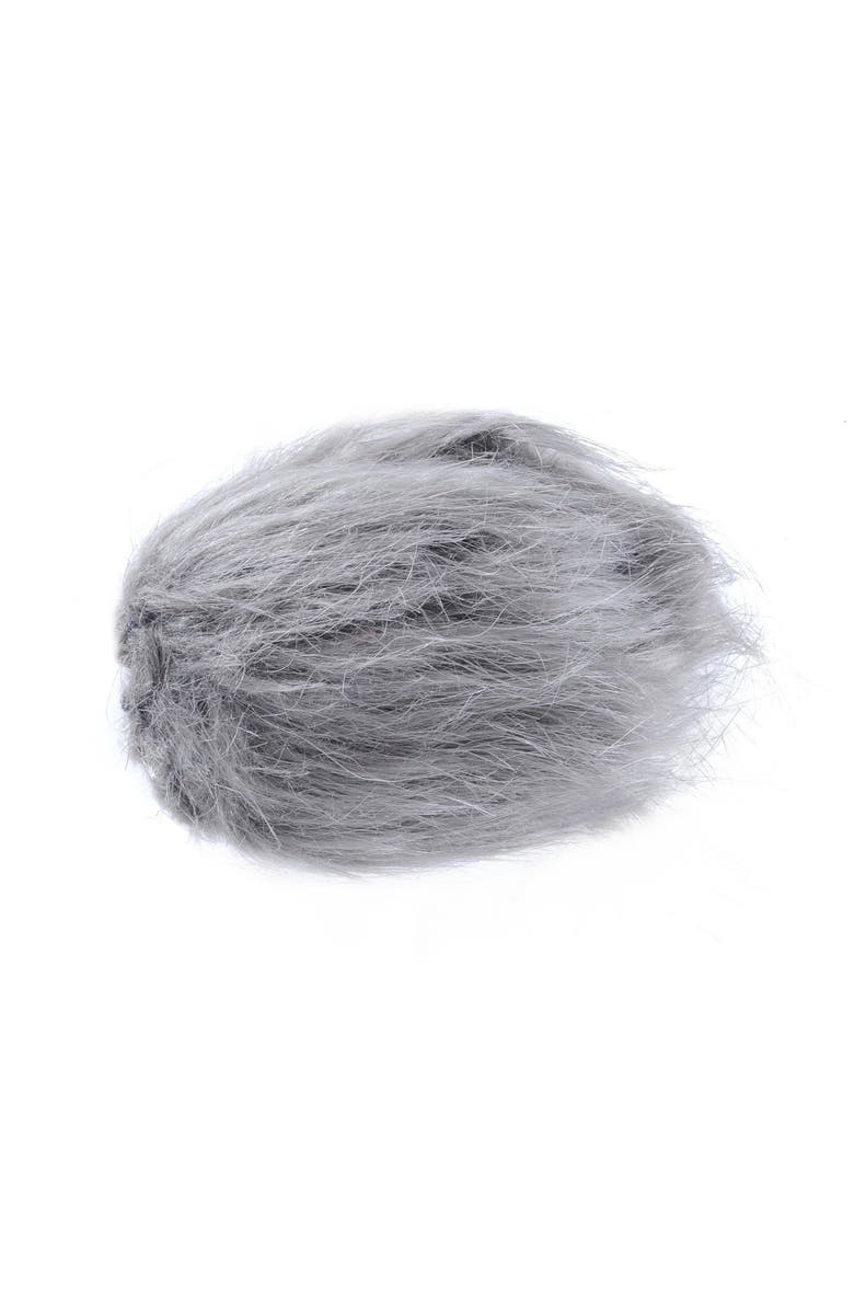 MOVO WS1 Furry Outdoor Microphone Windscreen Muff for Small Compact Microphones up to 2.5 X 40mm, Main, color, Black