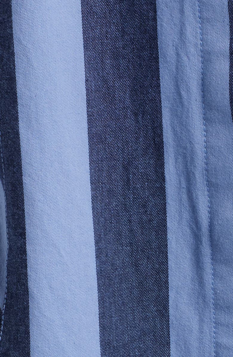 Damson Madder Goldie Stripe Minidress, Alternate, color, Blue