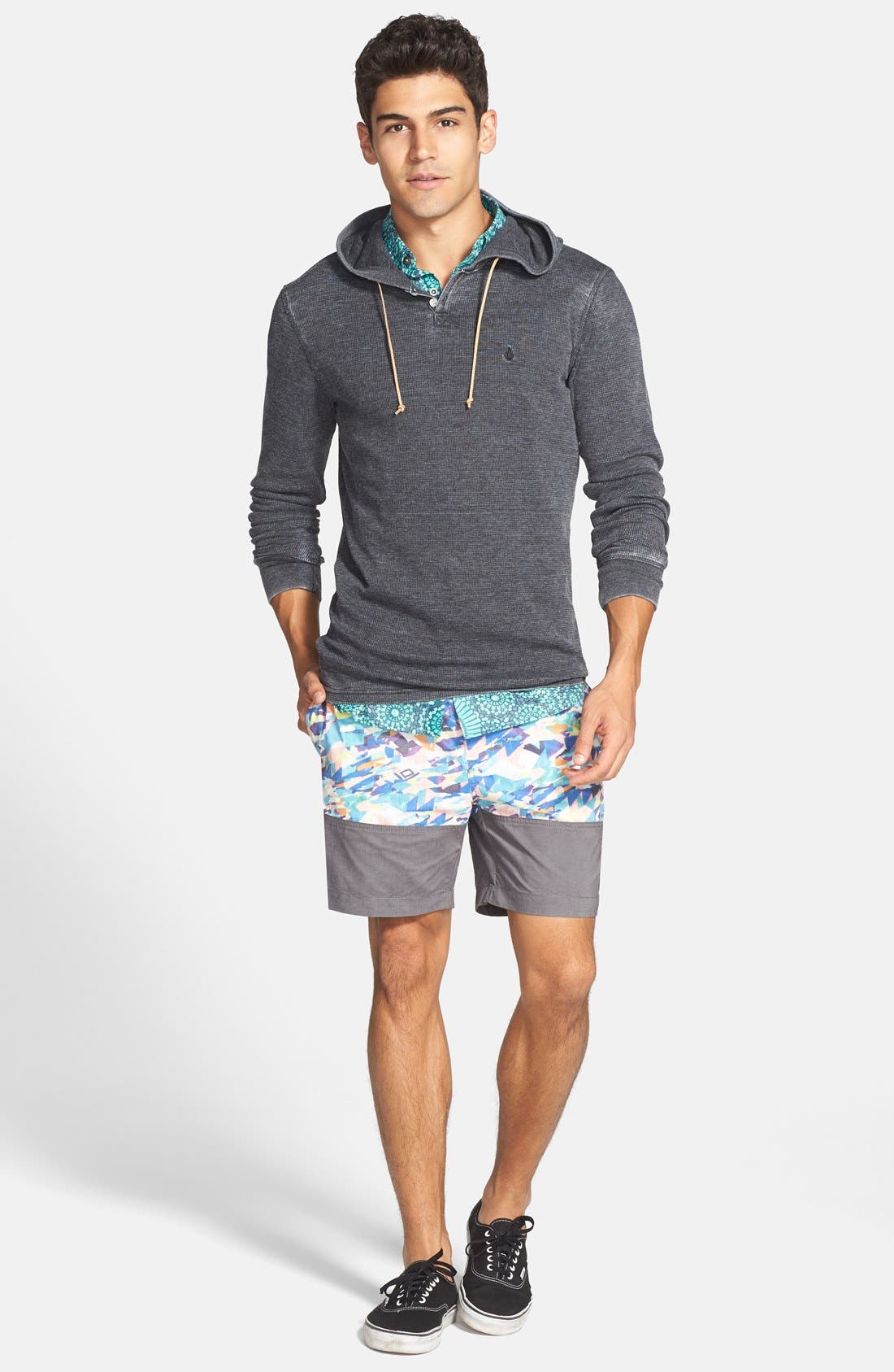 Vans Authentic Sneaker, Alternate, color, Black