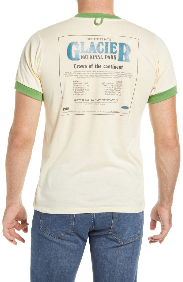 Parks Project Glacier's Greatest Hits Graphic Tee, Alternate, color, 