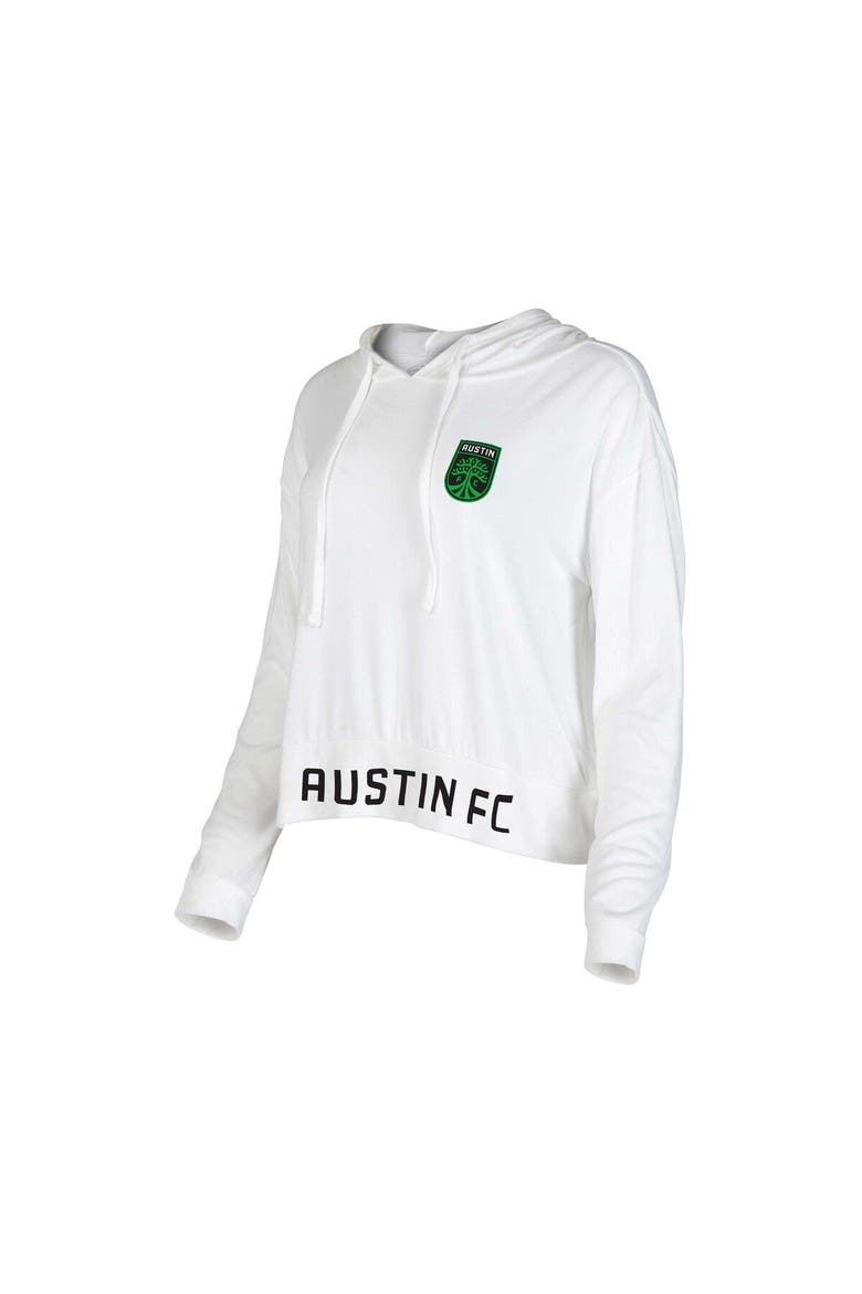 Women's Concepts Sport White Austin FC Accord Hoodie Long Sleeve Top, Main, color, White