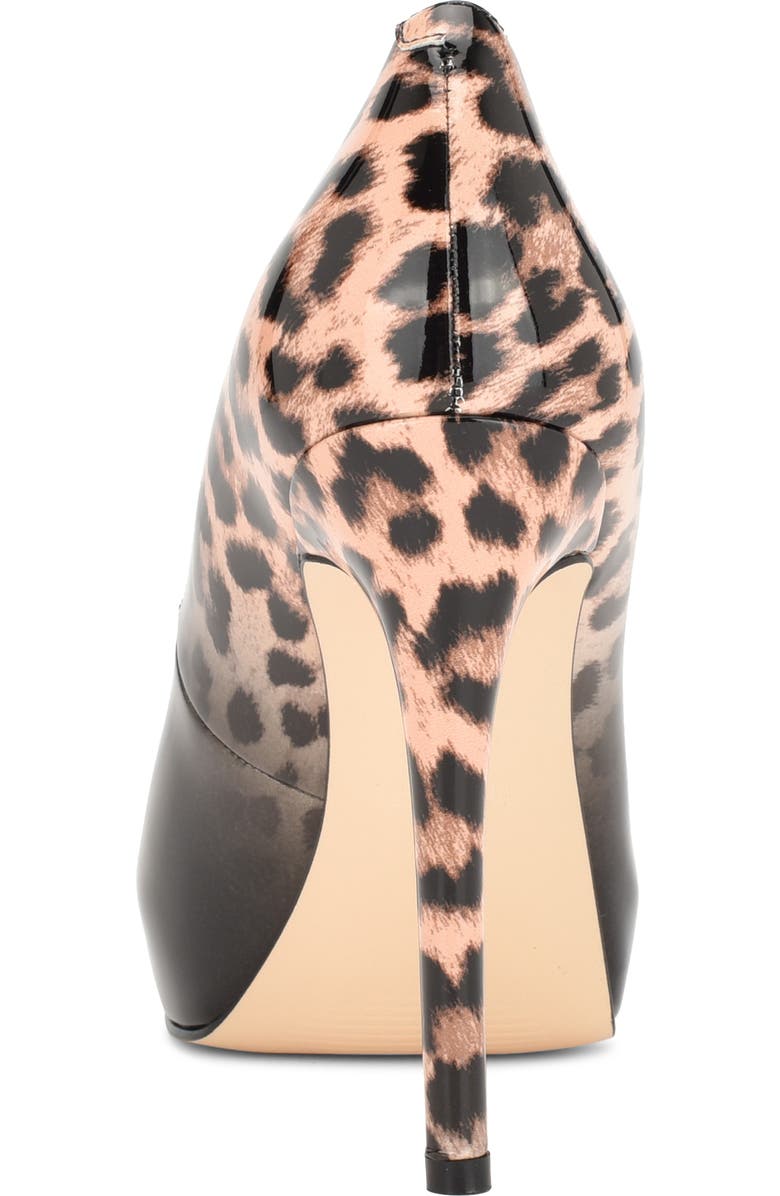 Nine West Hethr Peep Toe Platform Pump, Alternate, color,