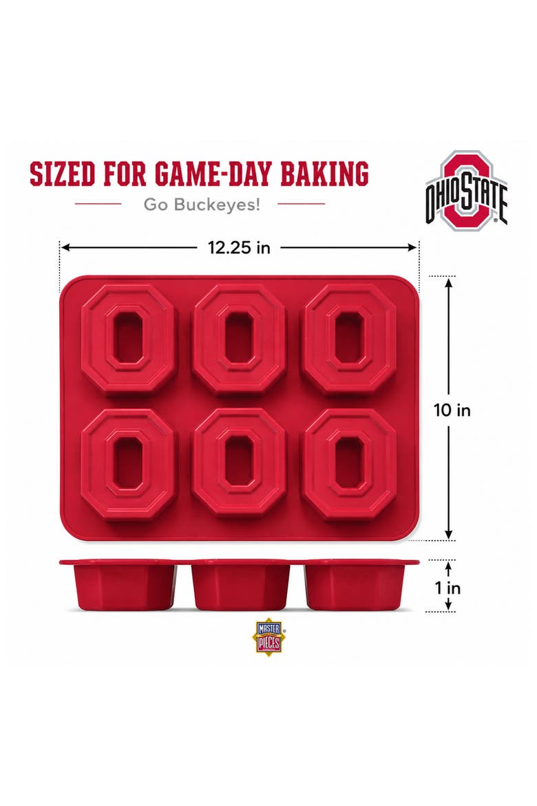 Ohio State Buckeyes Muffin Pan, Alternate, color, Multicolor