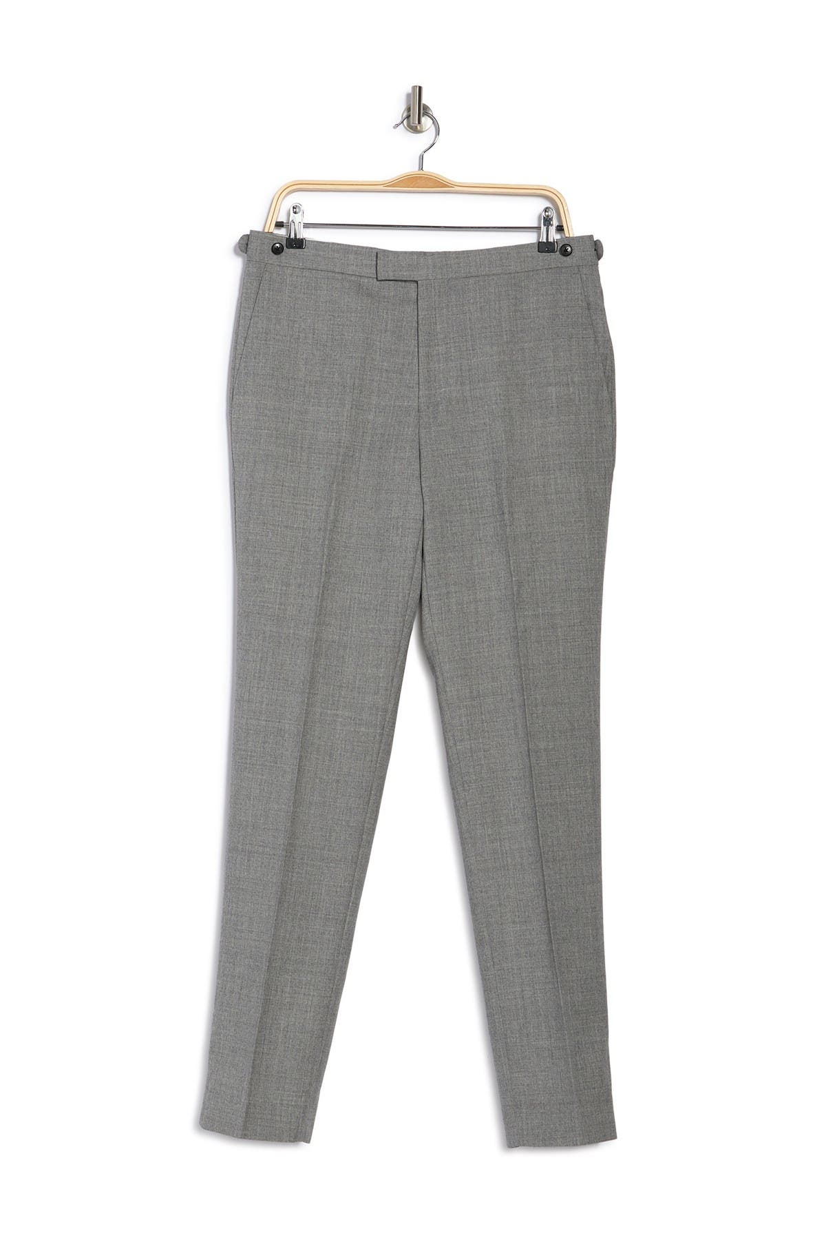Reiss Trullo Hopsack Weave Slim Trousers (Men) | Nordstromrack
