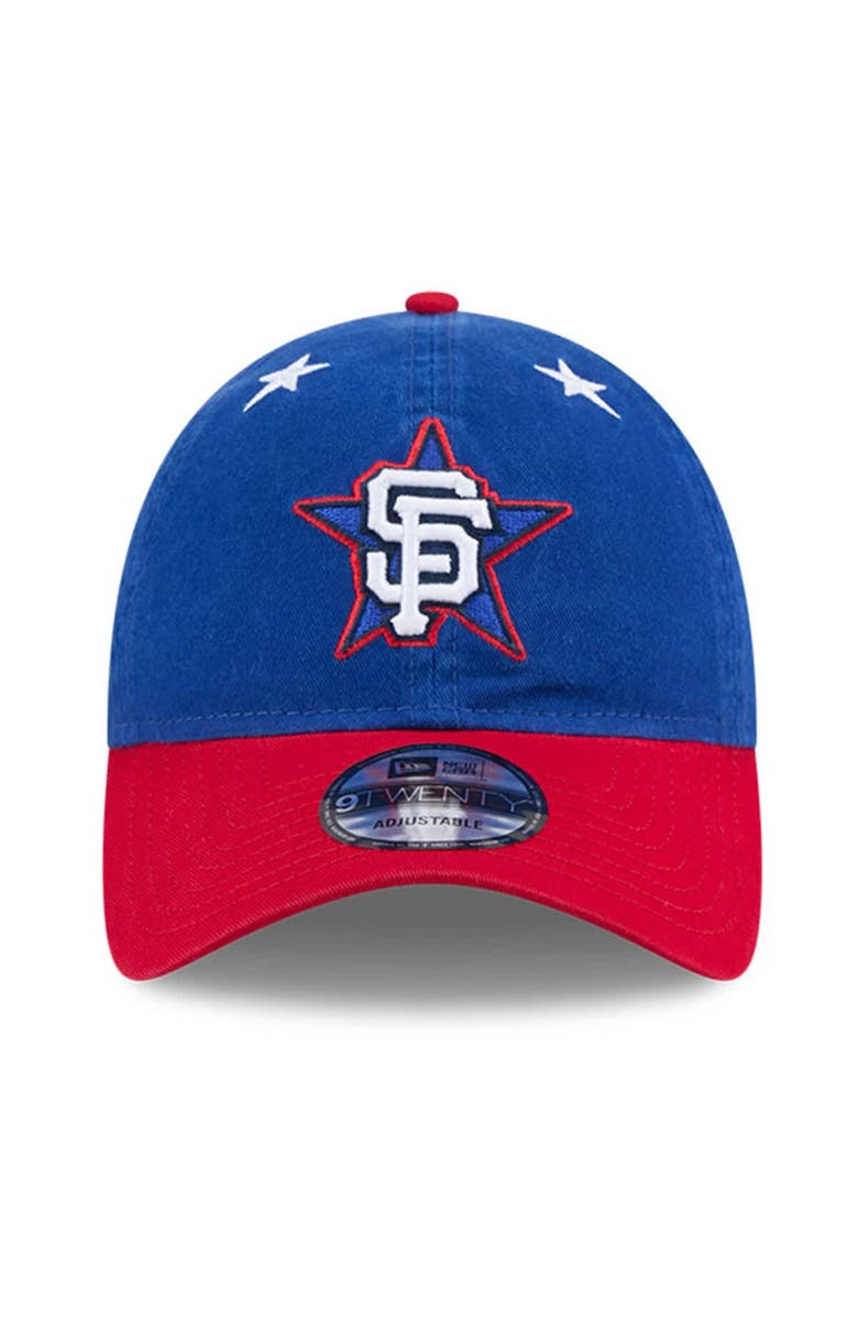 New Era Men's New Era Blue/Red San Francisco Giants 2025 MLB All-Star Game Workout 9TWENTY Adjustable Hat, Alternate, color, Blue
