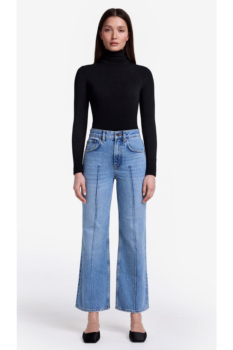 Finch High Rise Cropped Bootcut Jean, Main, color, Vintage Light Blue