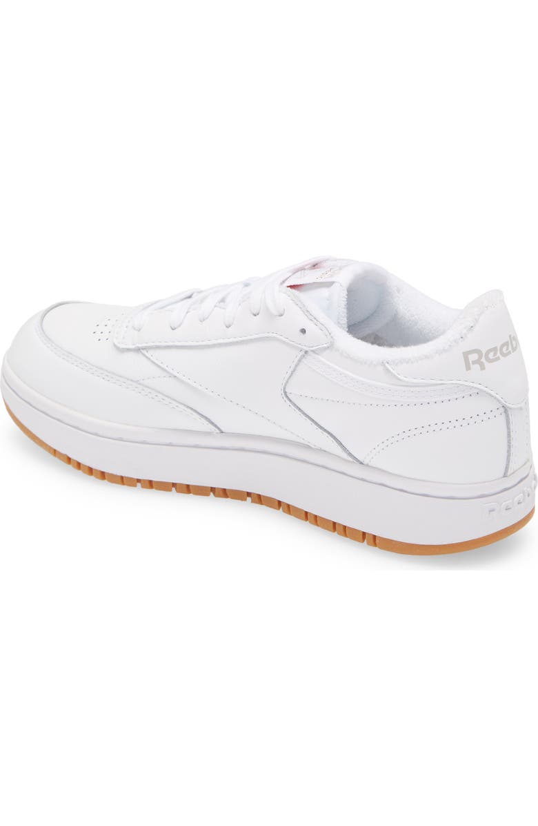 Reebok Club C Double Platform Sneaker, Alternate, color,