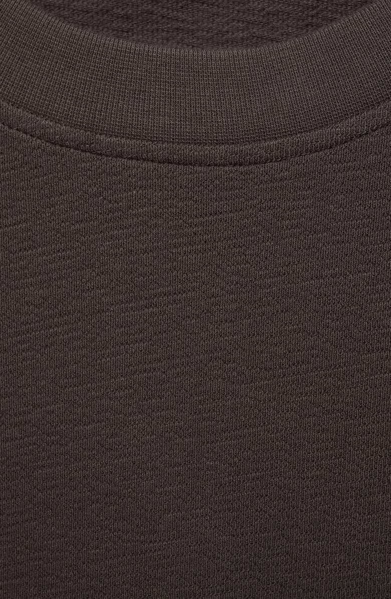 MANGO Structured Relaxed Cotton T-Shirt, Alternate, color, 