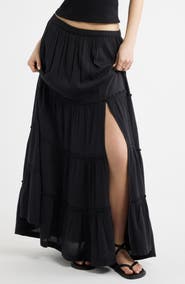 BP. Tiered Maxi Skirt