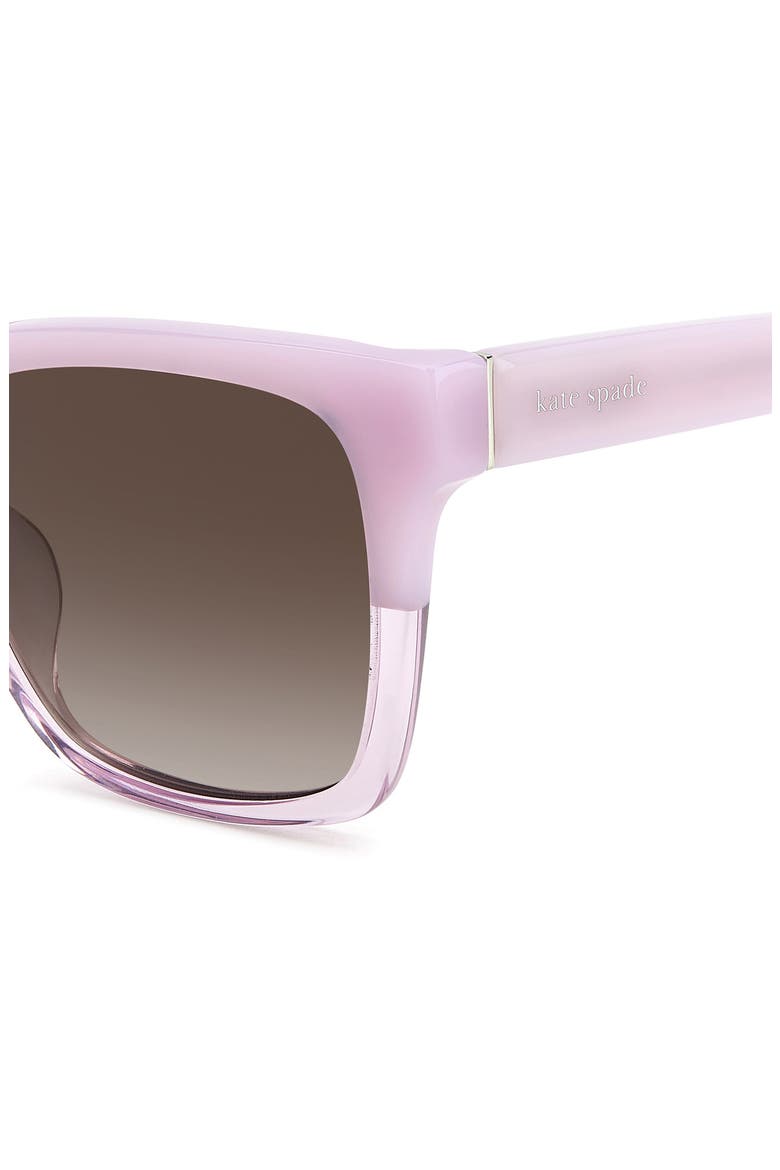 harlow 55mm square sunglasses, Alternate, color, VIOLET