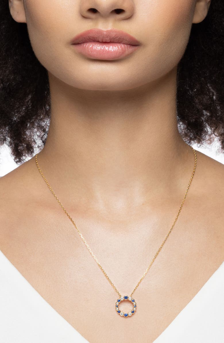 Mark Henry Bubbly Continuity Pendant Necklace, Alternate, color, Sapphire