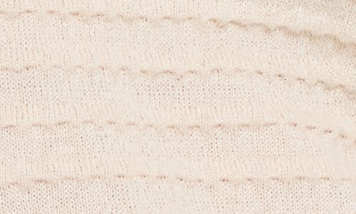 Lyssé Smocked Short Sleeve Sweater In White
