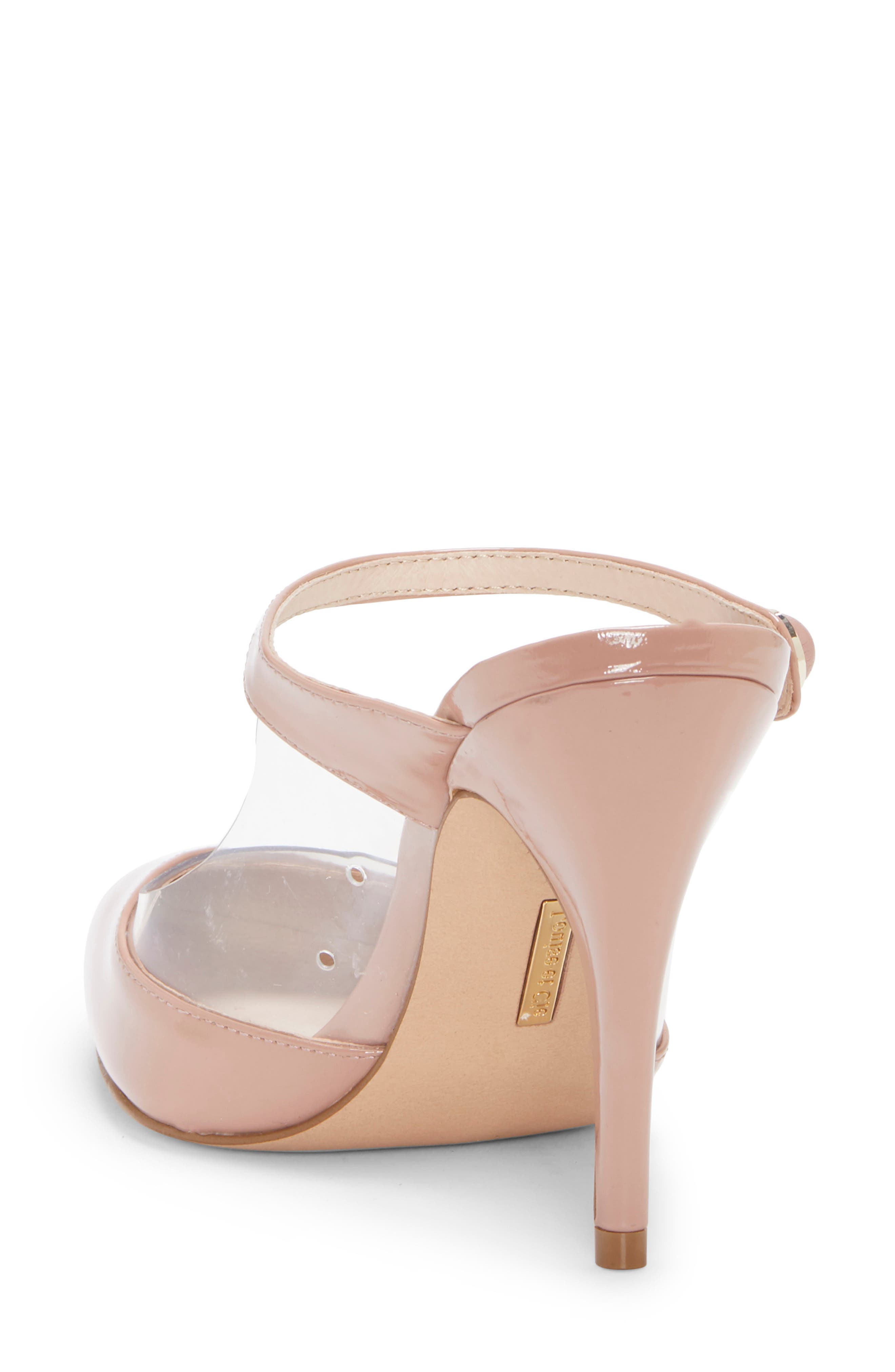 Joykiss Mule, Alternate, color, ROSE PETAL PATENT LEATHER