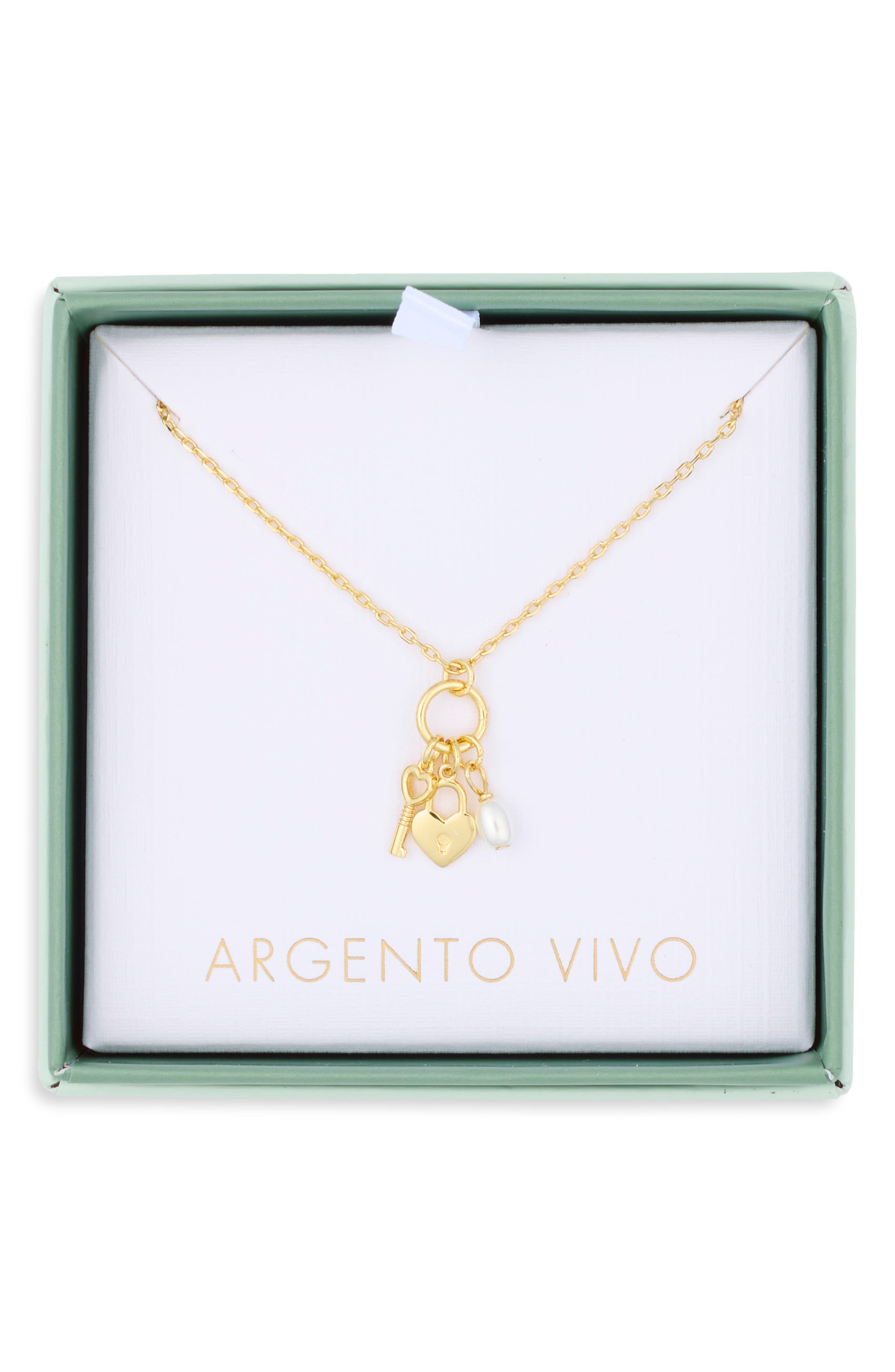Key Charm Necklace