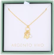 ARGENTO VIVO Key Charm Necklace