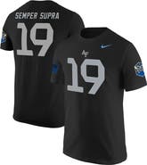 Nike Men's Nike #1 Black Air Force Falcons Space Force Rivalry Replica Jersey T-Shirt