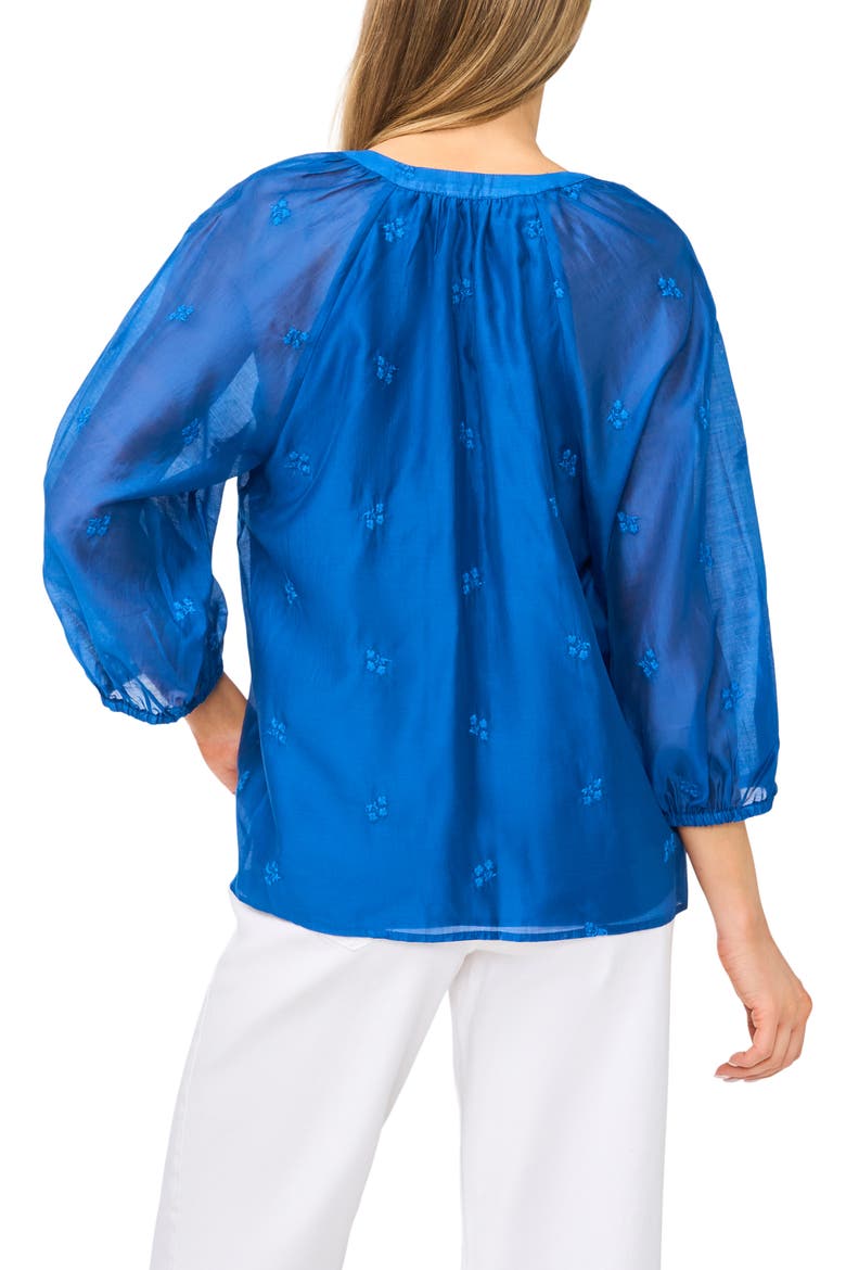 Raglan Sleeve Balloon Top, Alternate, color, BLUEBERRY