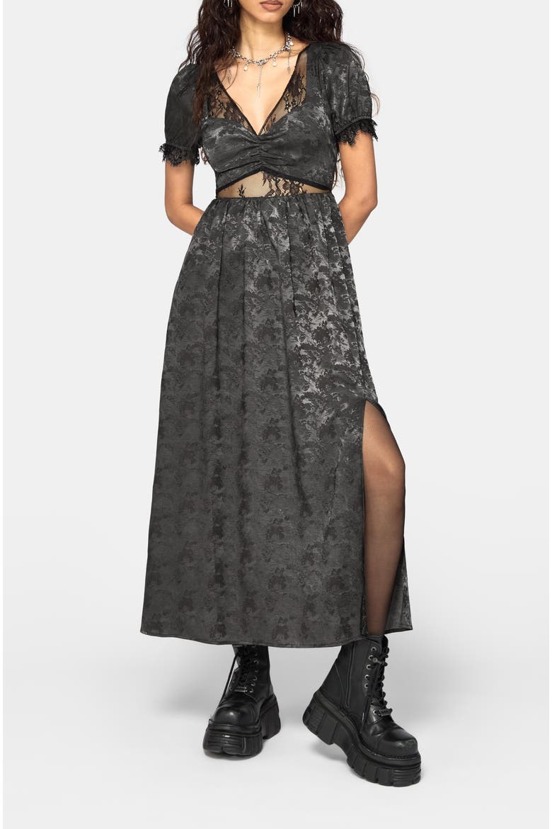 Lili Midi Dress, Alternate, color, Grey