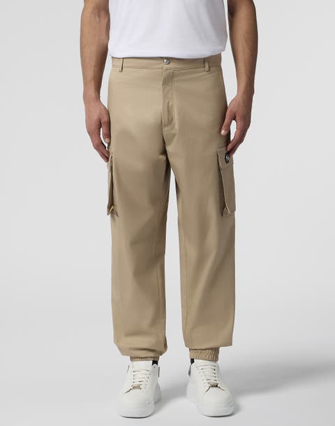 Straight Cargo Trousers Men