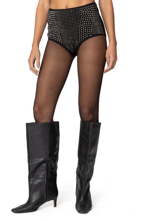 Rhinestone Microshorts