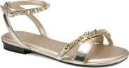 KARL LAGERFELD PARIS Christiano Ankle Strap Sandal