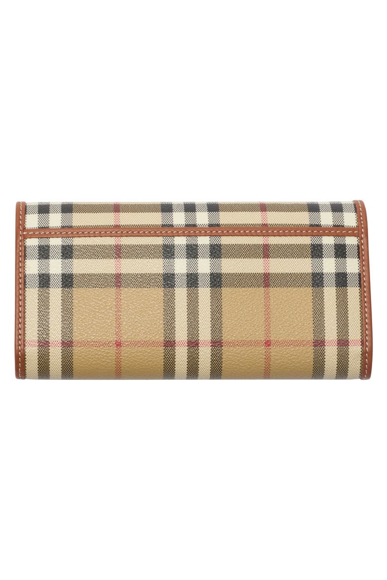 Halton Check Continental Wallet, Alternate, color, ARCHIVE BEIGE
