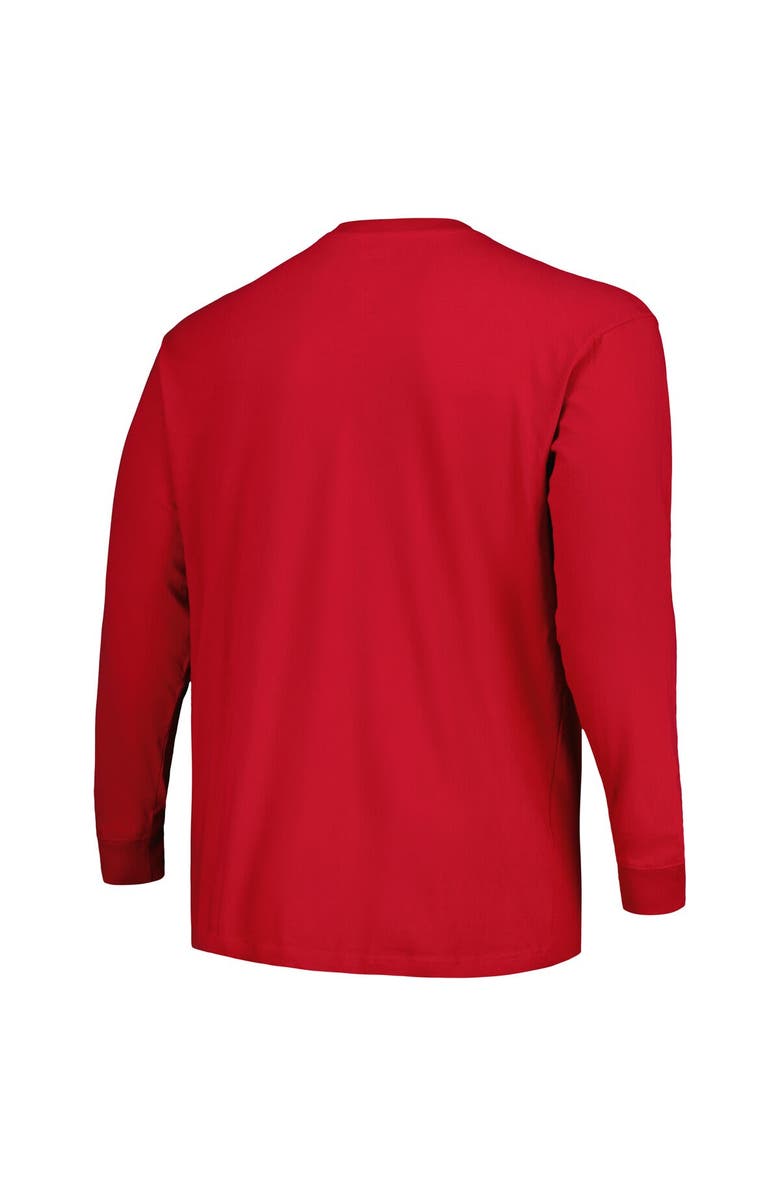 Champion Men's Champion Cardinal USC Trojans Big & Tall Arch Long Sleeve T-Shirt, Alternate, color, 