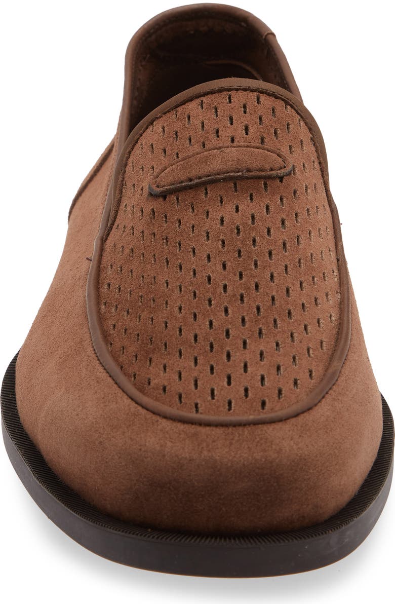 John Lobb Pace Oval Loafer, Alternate, color, 2Y-Dark Brown