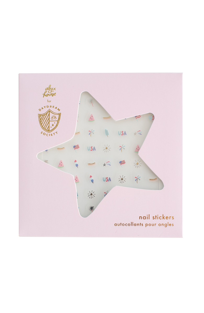 Daydream Society 4th of July Patriotic U.S. Of Yay Nail Stickers, Main, color, Assorted Pre-Pack
