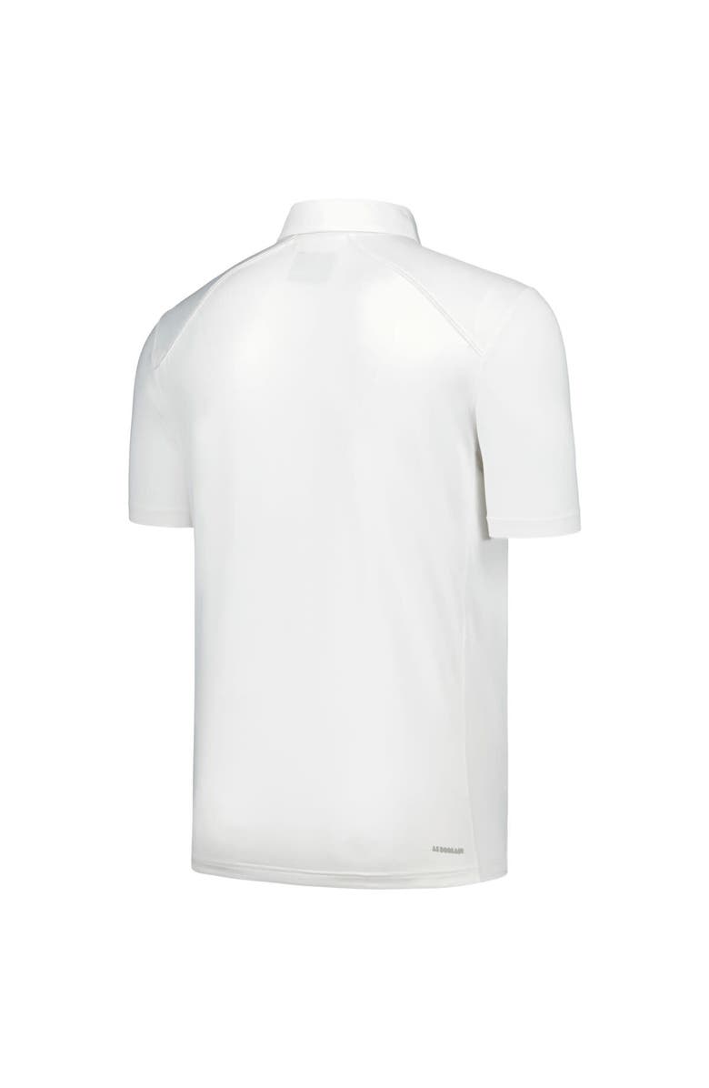 adidas Men's adidas White Rhode Island Rams Classic AEROREADY Polo, Alternate, color, White