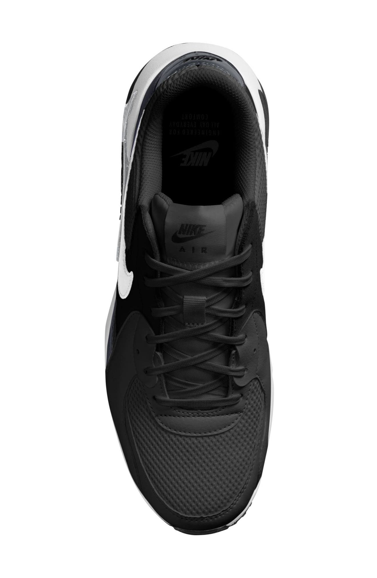 Nike Air Max Excee Sneaker, Alternate, color, 001 Black/White