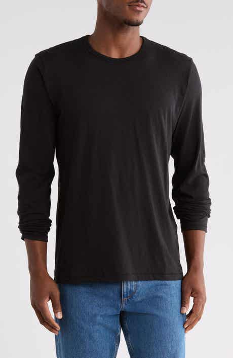Long Sleeve Slubbed Jersey T-Shirt