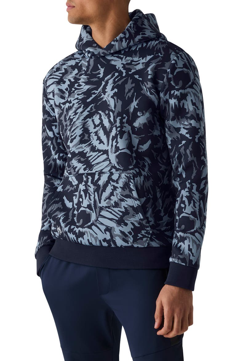 Midas Camouflage Performance Hoodie, Main, color, BONNEVILLE