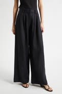 POSSE Parker Wide Leg Linen Pants
