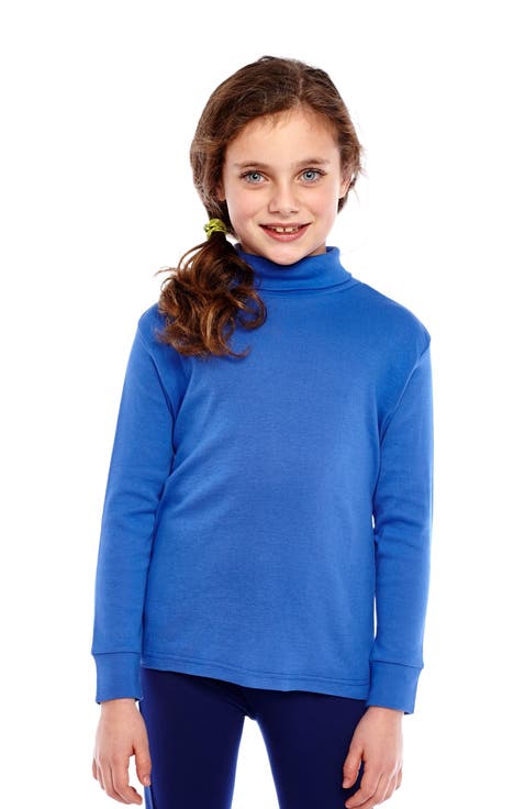 Kids Turtleneck, 100% Cotton, Solid Colors