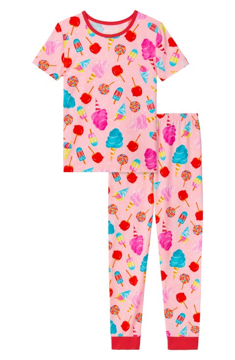 Kids' Sweet Treats Print Fitted Two-Piece Pajamas (Toddler, Little Kid & Big Kid)