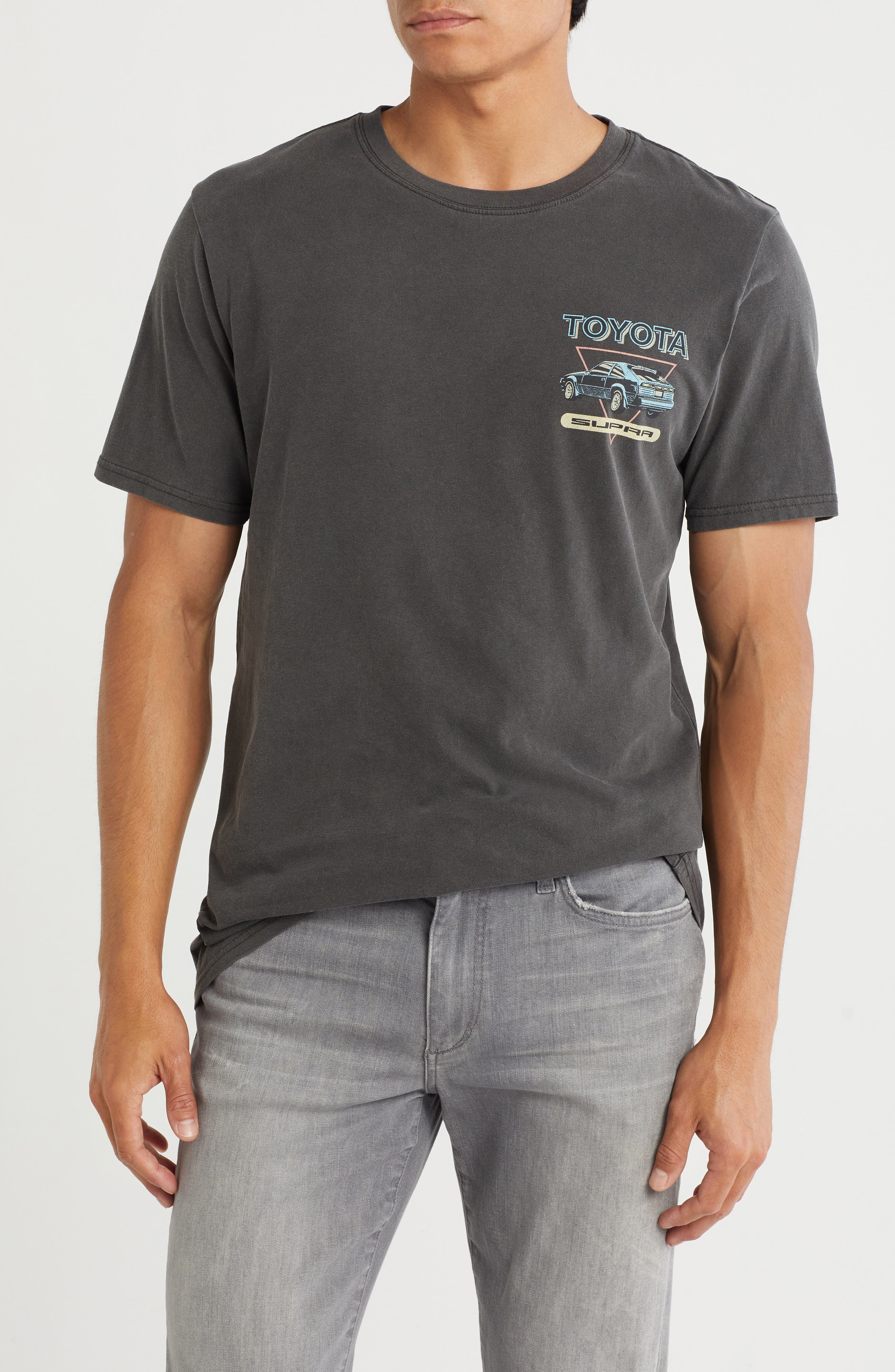 Goodie Two Sleeves Supra Palm Street Cotton Graphic T-Shirt