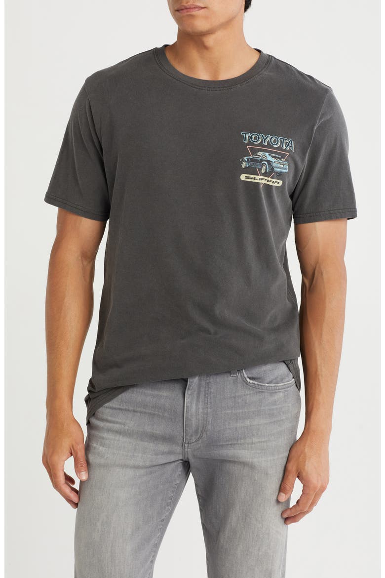 Supra Palm Street Cotton Graphic T-Shirt, Main, color, ASPHALT