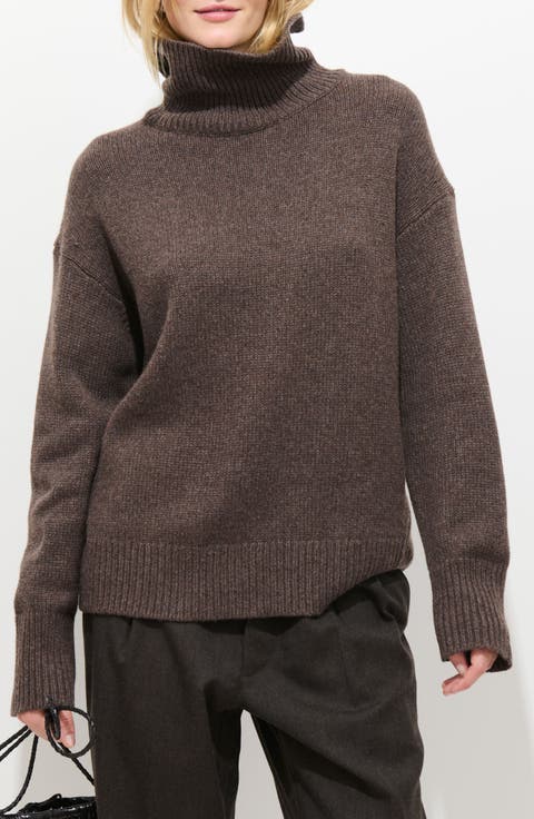 Nottinghill Merino Wool Blend Turtleneck Sweater