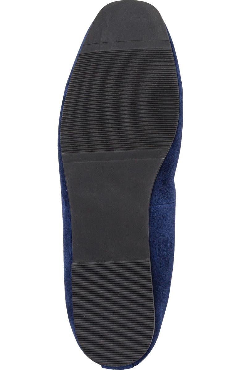 Linea Paolo Minax Embellished Ballet Flat, Alternate, color, Navy