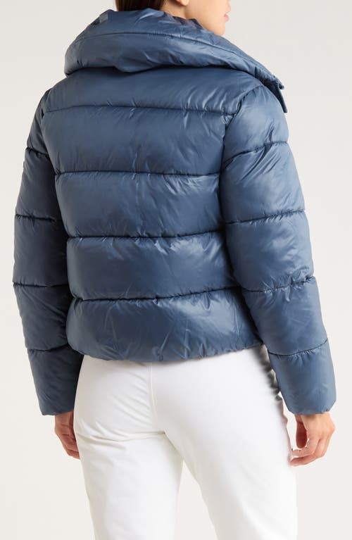 Bcbgeneration Water Resistant Puffer Jacket In Blue