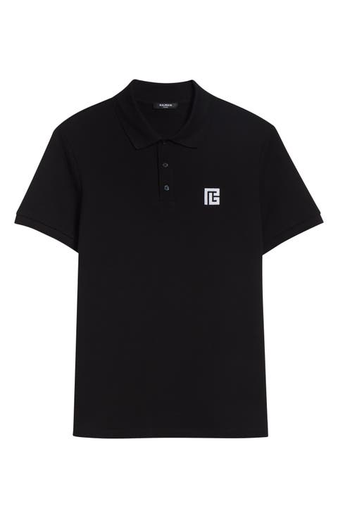 Embroidered Logo Cotton Polo