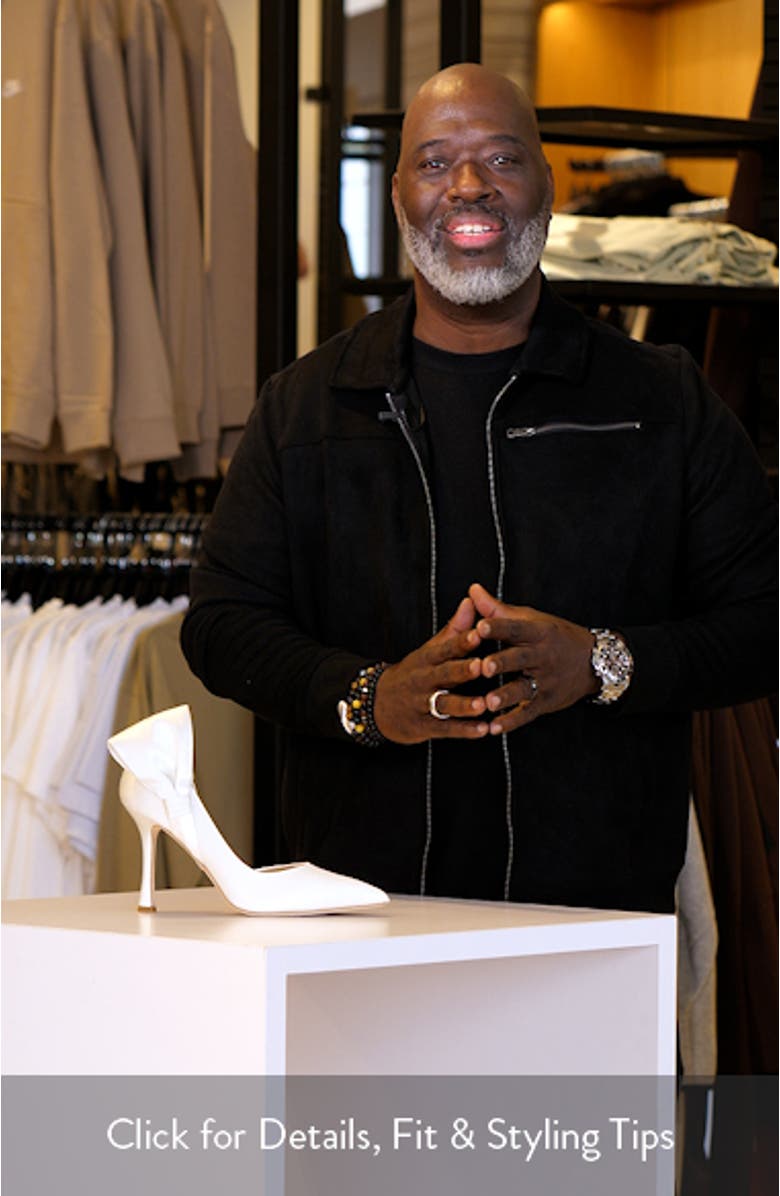 Alejandra Pointed Toe Half D'Orsay Pump, sales video thumbnail