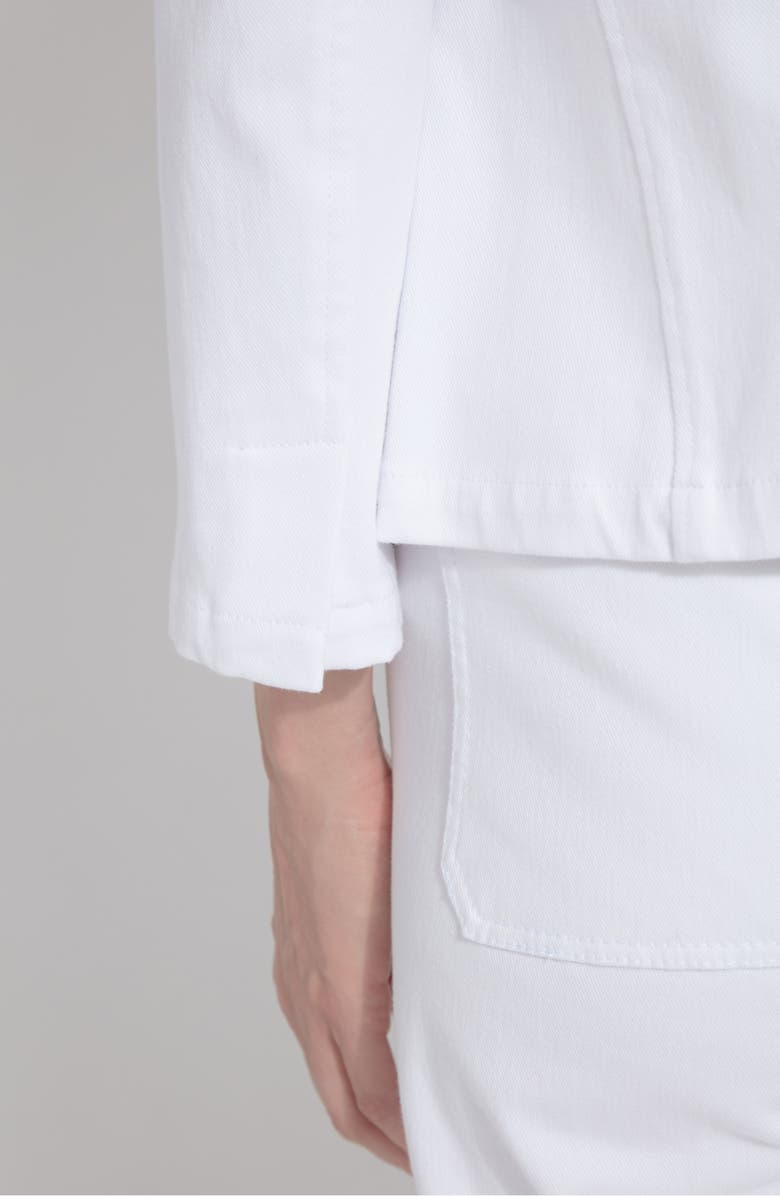 Lysse 'Lyssentials Della Bracelet Sleeve Blazer, Alternate, color, White